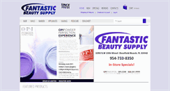 Desktop Screenshot of fantasticbeautysupply.com